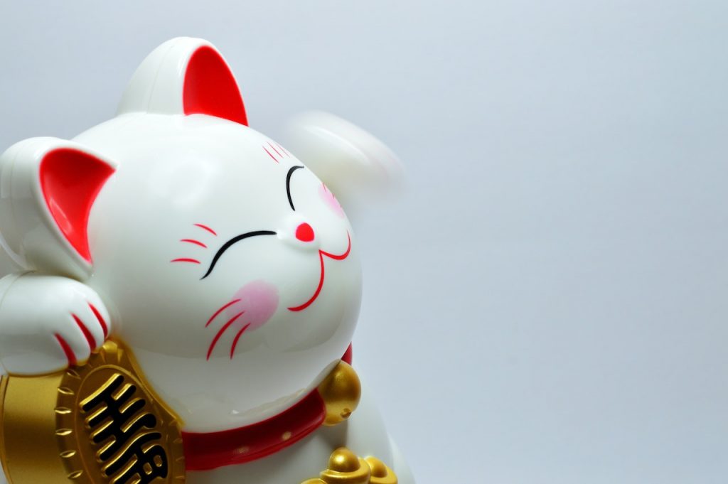 Visualiza tus Metas gato de la abundancia chino
